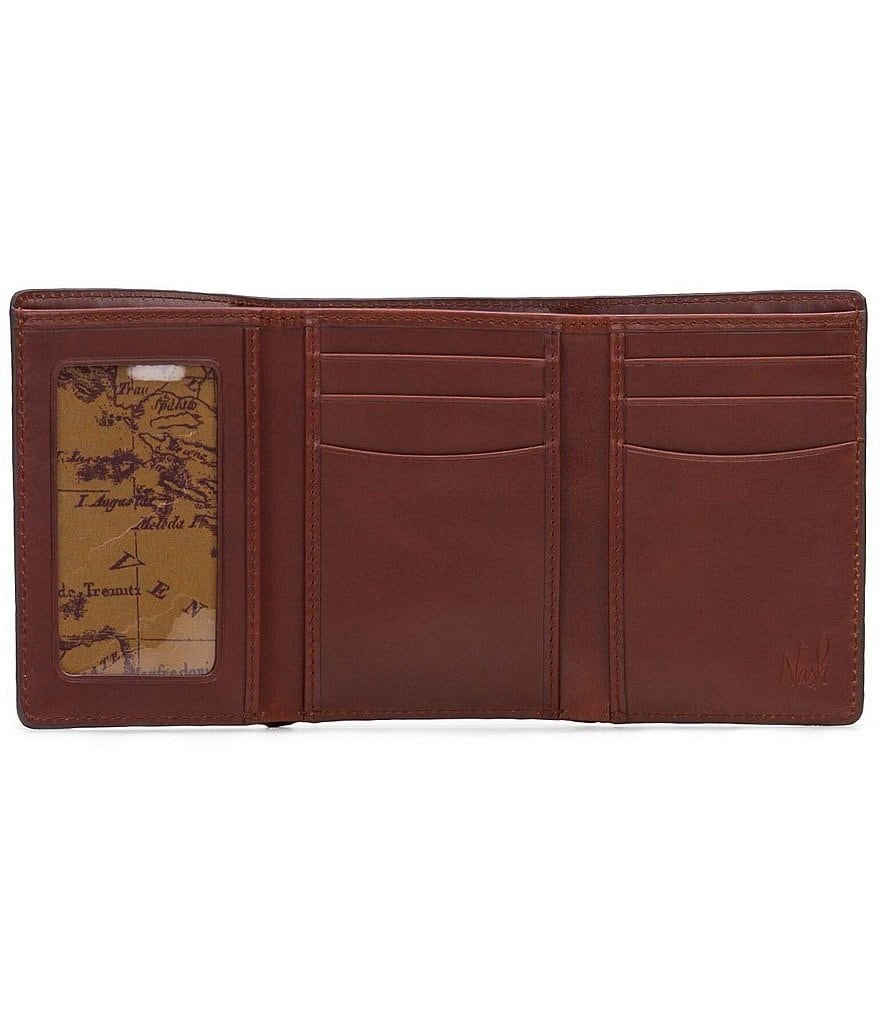 Nash Modena Trifold Leather Wallet
