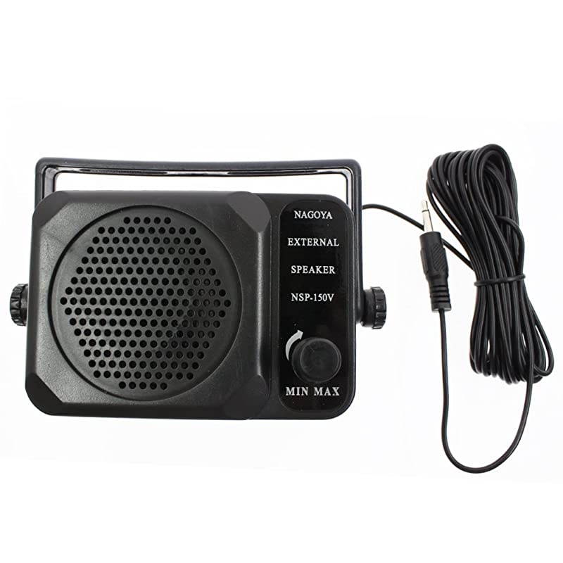 Mini External Speaker for Walkie Talkie Two Way CB Ham Radio TYT TH9800 Yaesu 1807 1802 1900 2900 700 7900