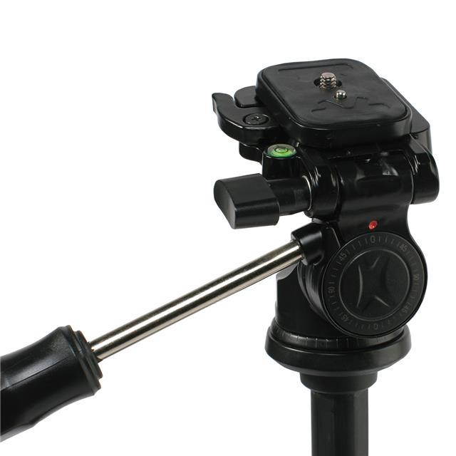 Smith-Victor 3-Section 720H Hybrid Tripod with 3-Way Head #700500