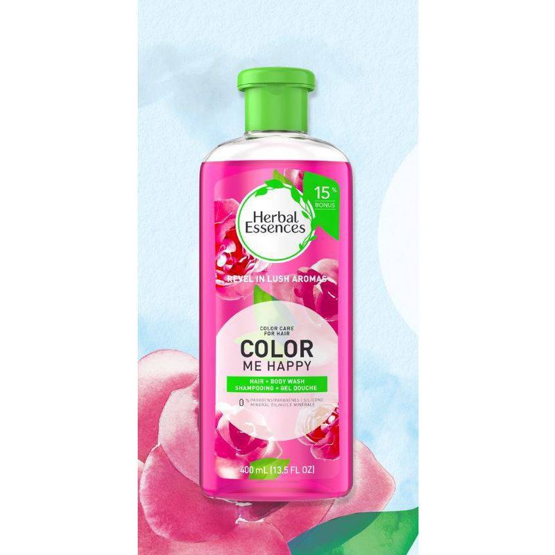 Herbal Essences Color Me Happy Shampoo & Body Wash Shampoo for Colored Hair - 11.7 fl oz