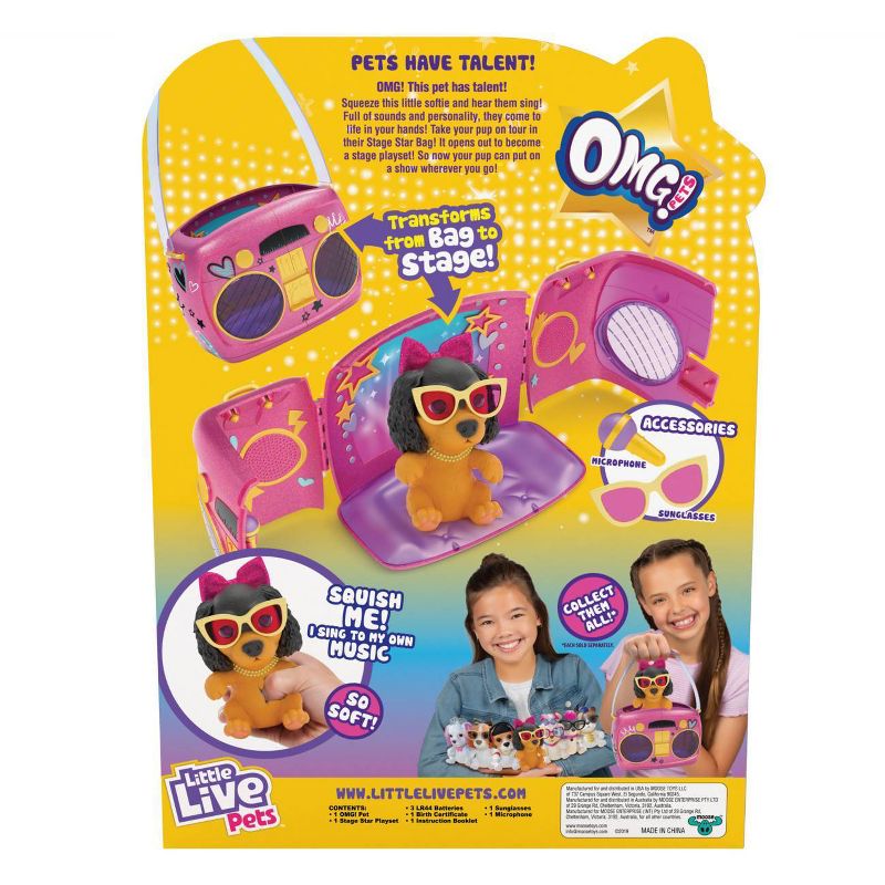 Little Live OMG Pets Have Talent - Puppy Playset