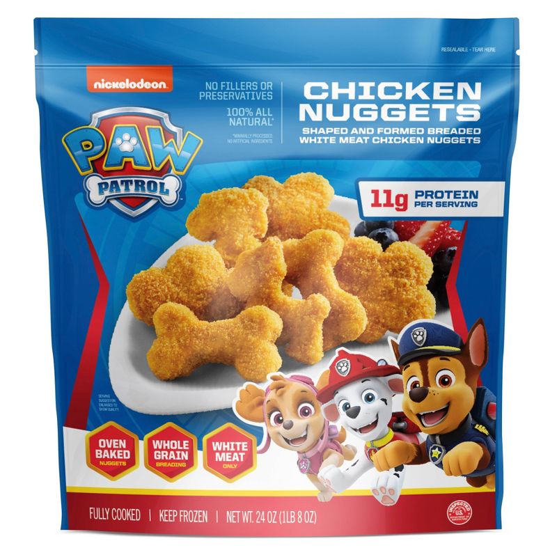 Nickelodeon PAW Patrol Chicken Nuggets - Frozen - 24oz