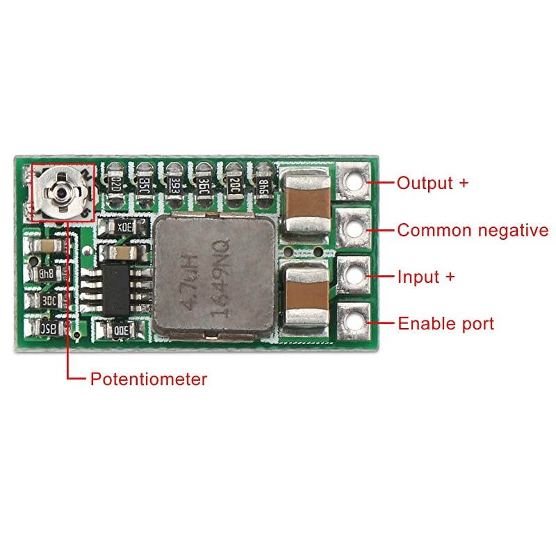 5v Regulator,  5pcs Mini Voltage Reducer DC 4.5-24V 12V 24V Step Down to 5V Buck Converter Board 3A Volt Step-Down Transformer Power Supply Module