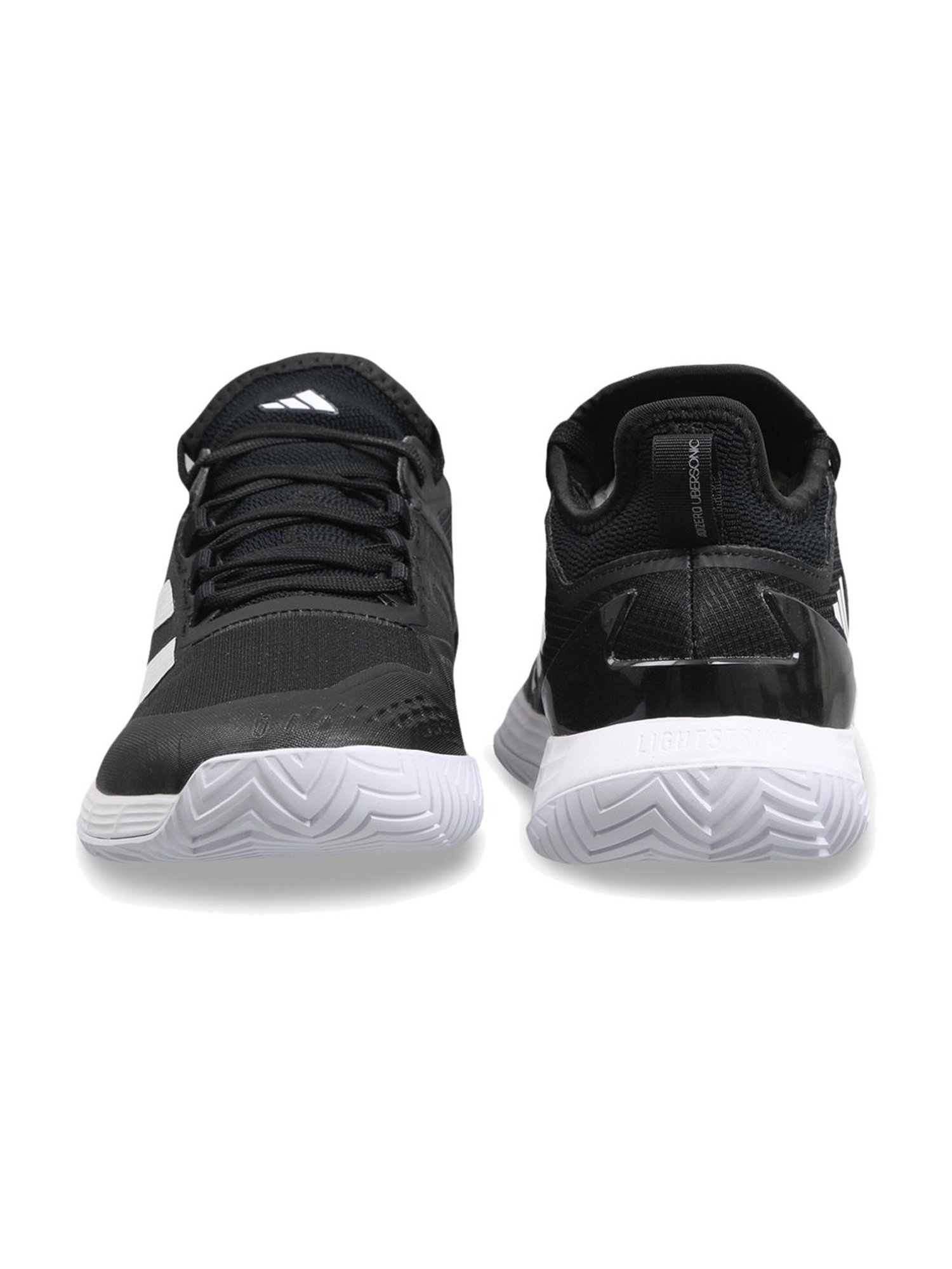 Adidas Men's adizero Ubersonic 4.1 Black Tennis Shoes