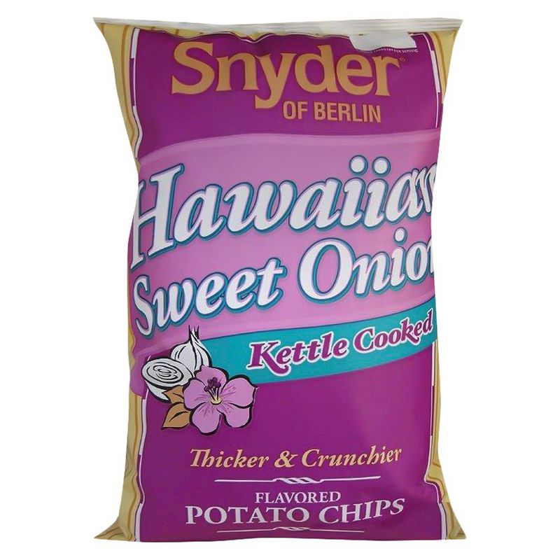 Snyder of Berlin Hawaiian Sweet Onion Kettle Chips - 9.5oz