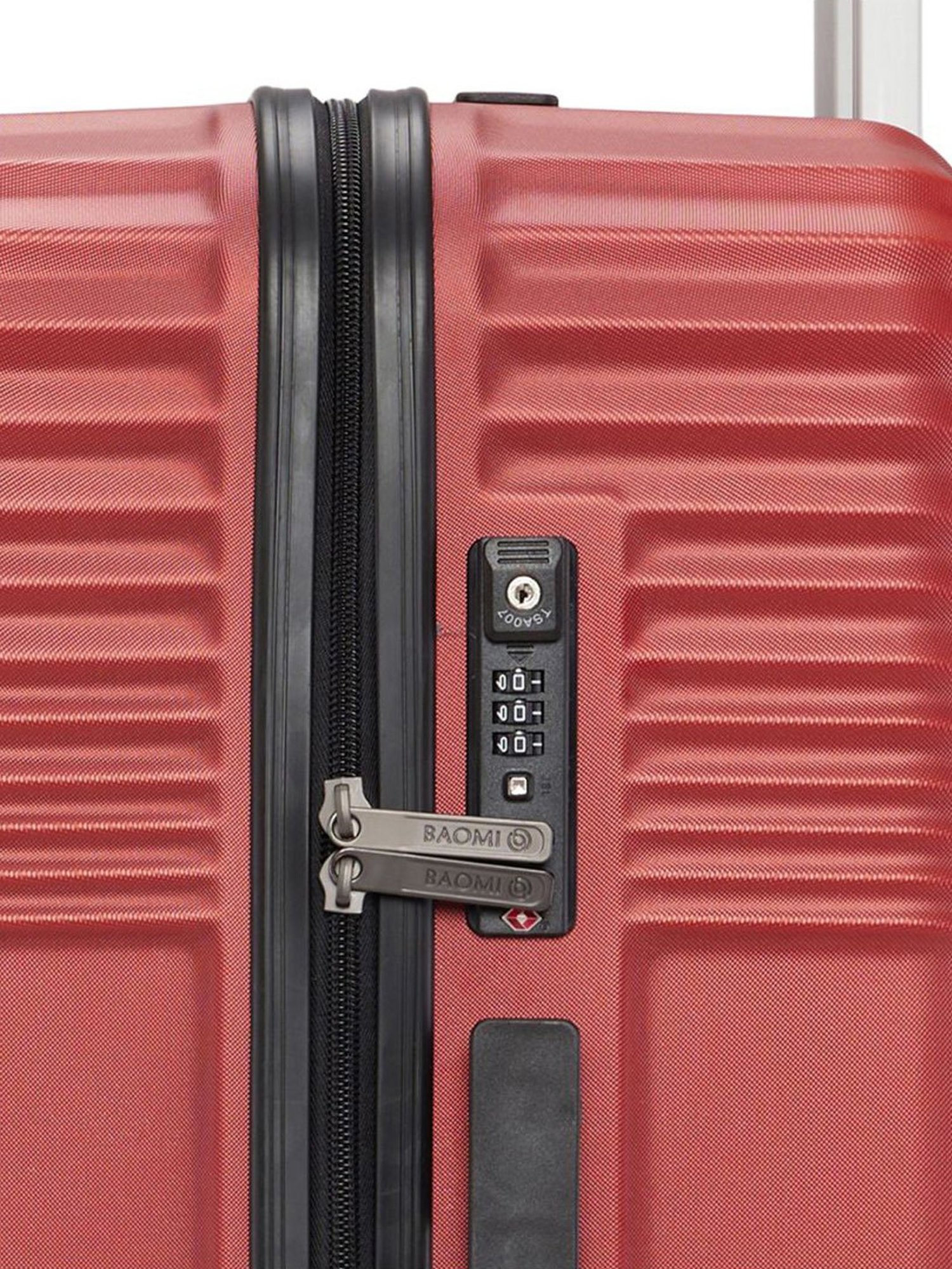 Baomi Retro Roam Red Hard 31" Large Luggage