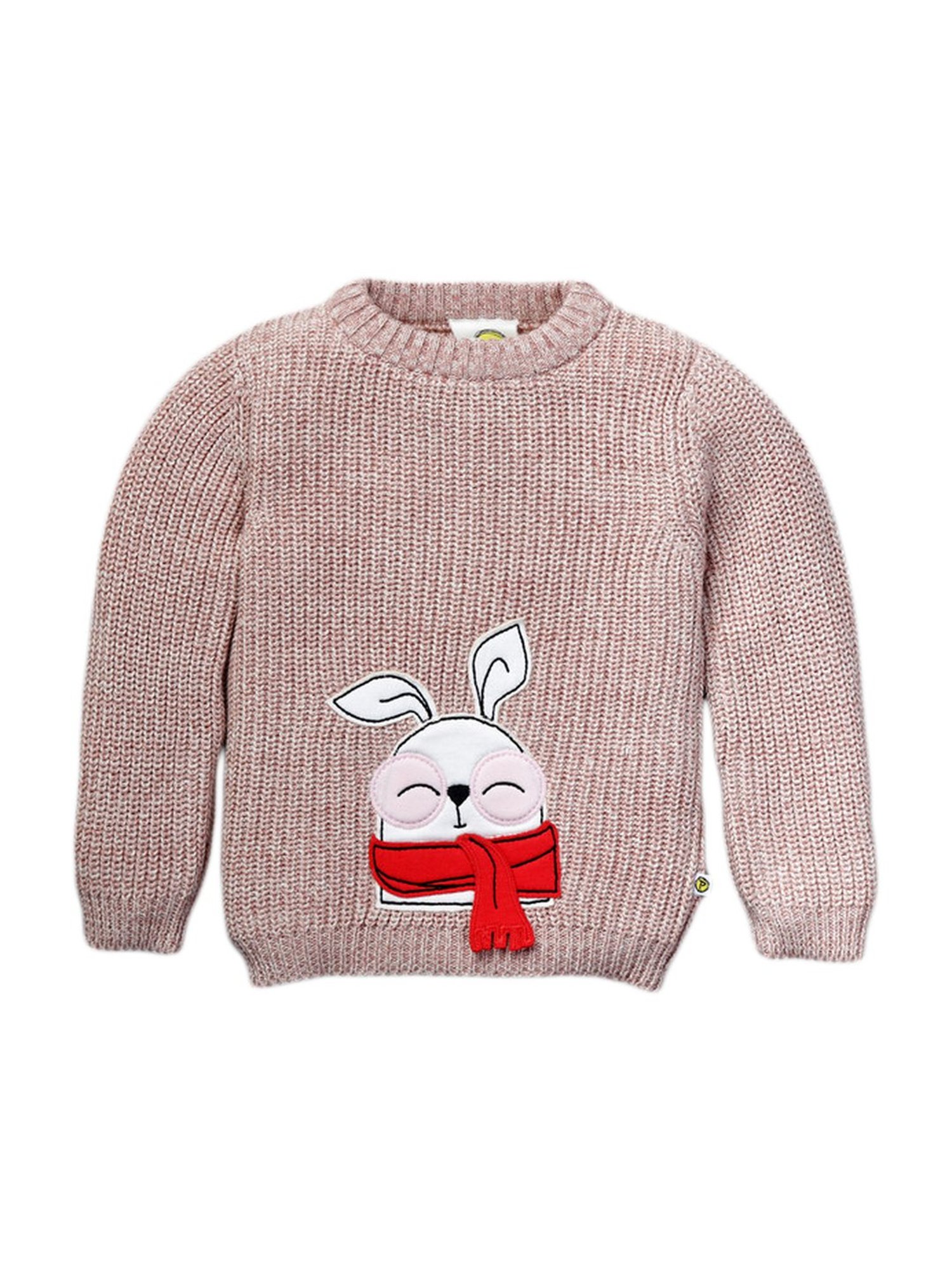 Pranava Kids Camellia Cotton Patch Work Sweater