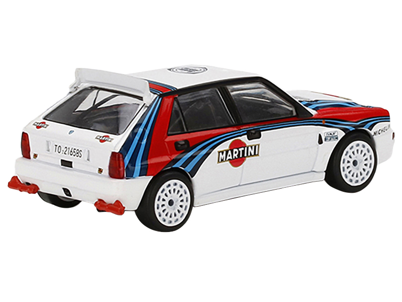 Lancia Delta HF Integrale Evoluzione #2 Carlos Sainz - Luis Moya "Jolly Club" "Tour de Corse - Rallye de France" (1993) 1/18 Diecast Model Car by Kyosho