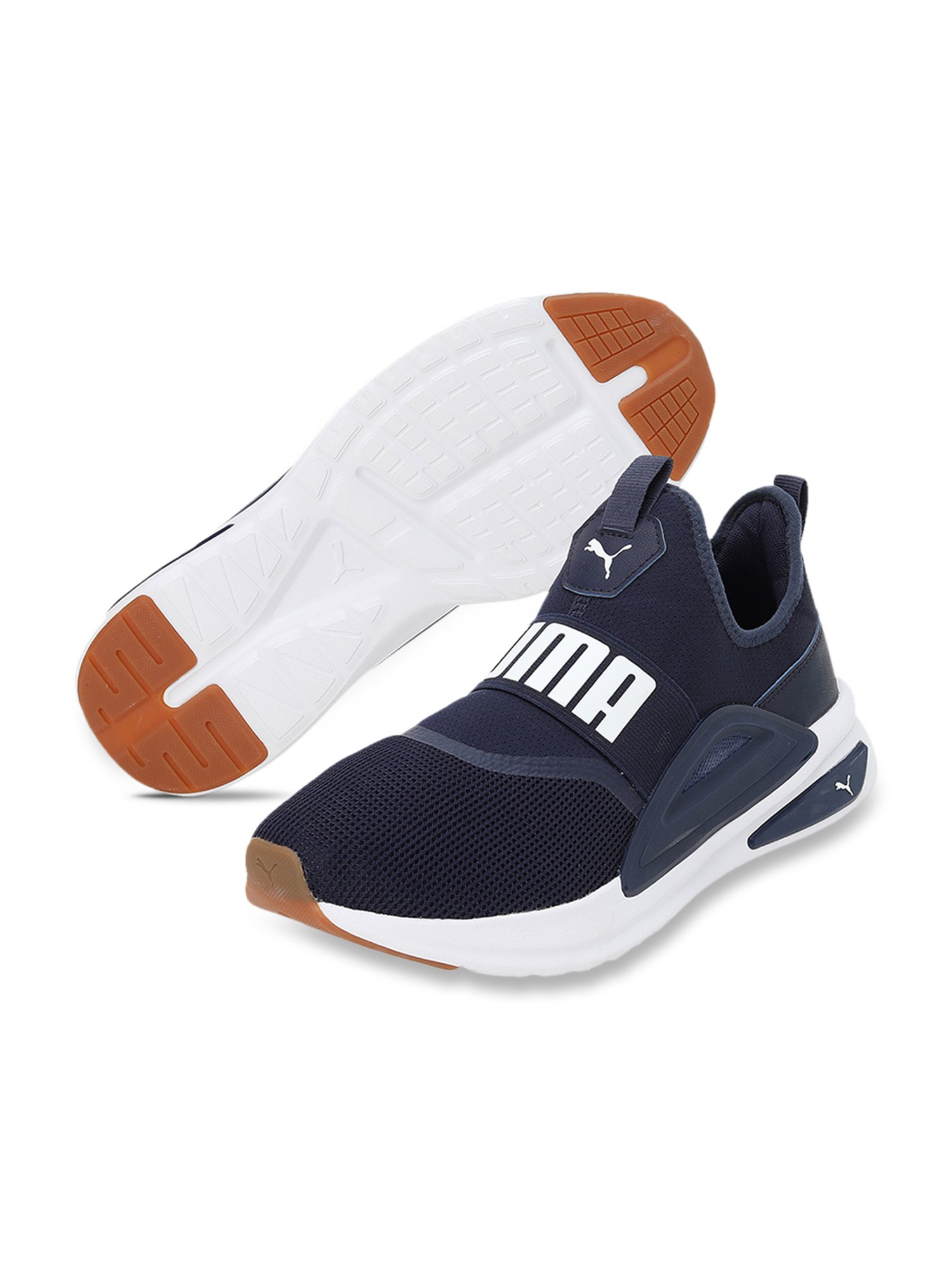 Puma Men's Softride Enzo Evo Navy Walking Shoes