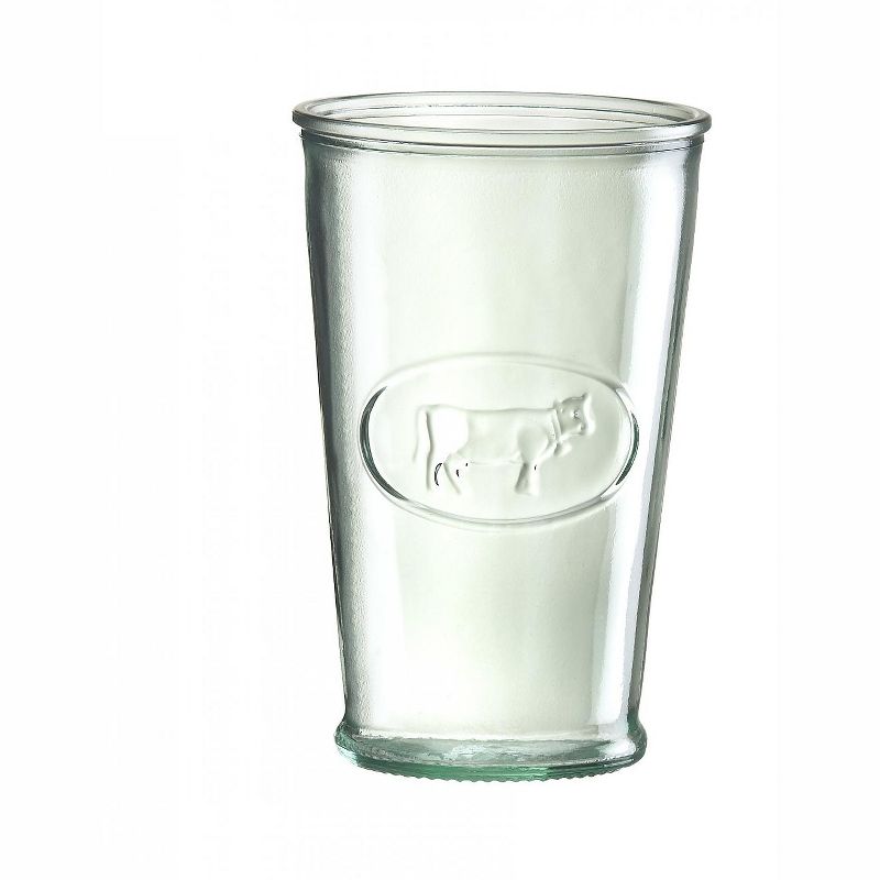 4pk Embossed Glass Drinkware Tall - Hearth & Hand™ with Magnolia