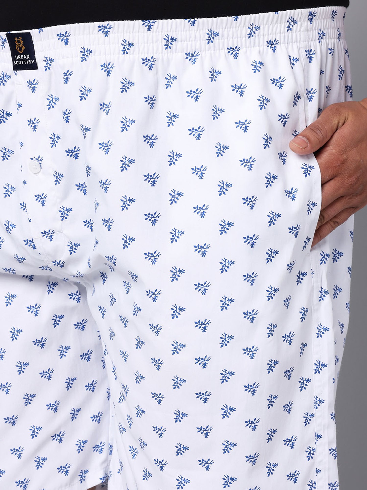 Urban Scottish Multi Cotton Regular fit Print Boxers