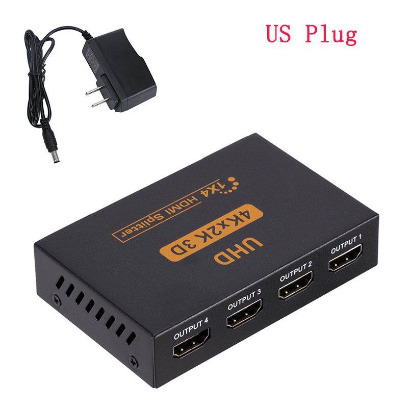 4K 30hz 1X4 HDMI Splitter 1 IN 4 OUT,1 to 4 Splitter HDMI V1.4