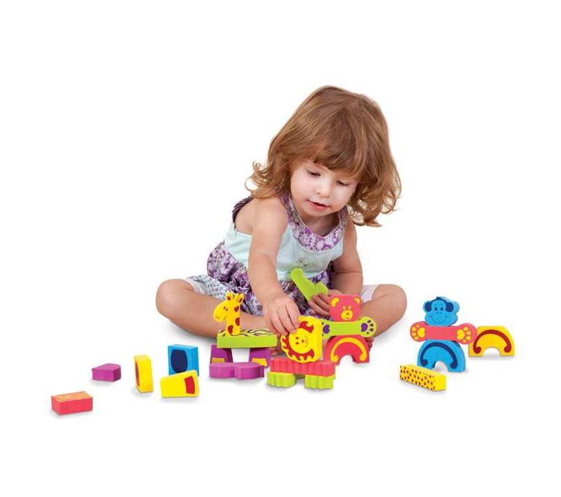 Edushape Animal Mix N' Match - 46 Piece