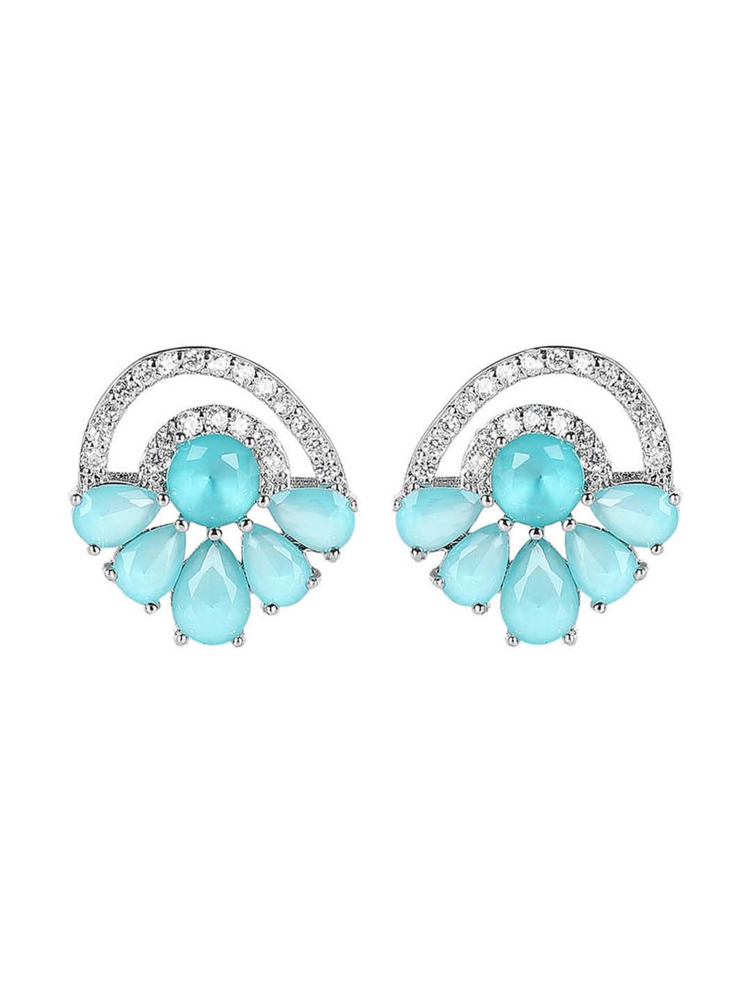 The Real Effect London 800 Silver Earrings for Women