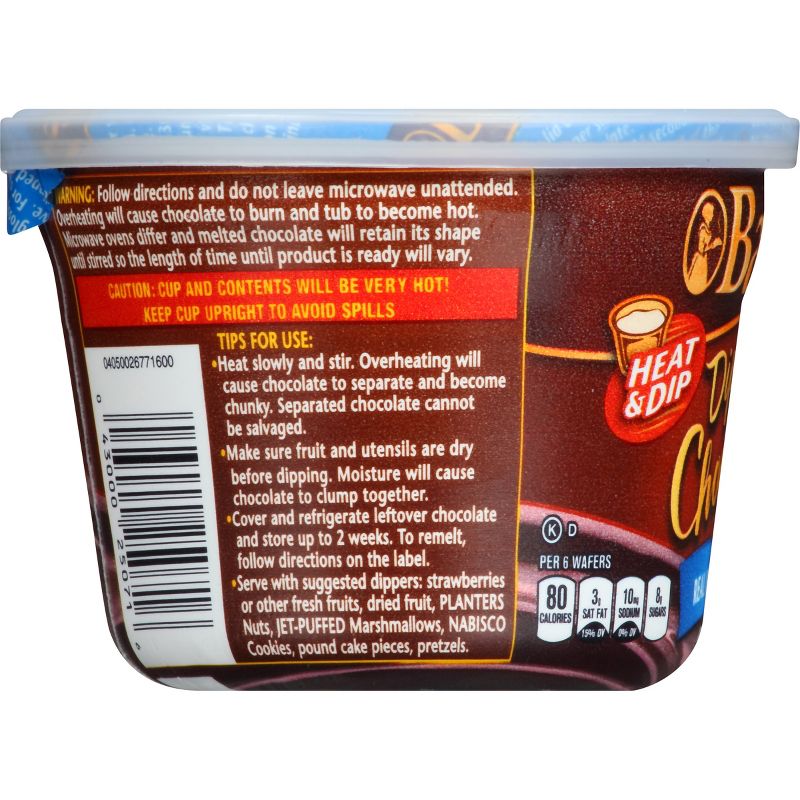 Baker's Microwaveable Dipping Milk Chocolate - 7oz