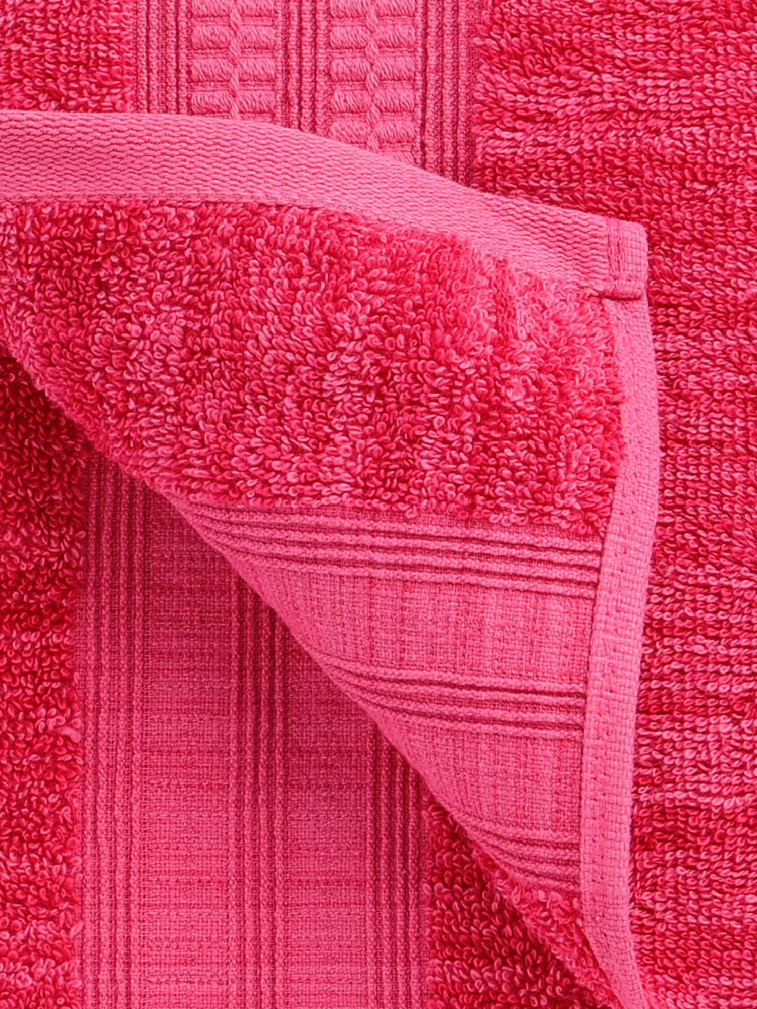 Spaces Edria Plus Red Cotton 500 GSM Bath Towel