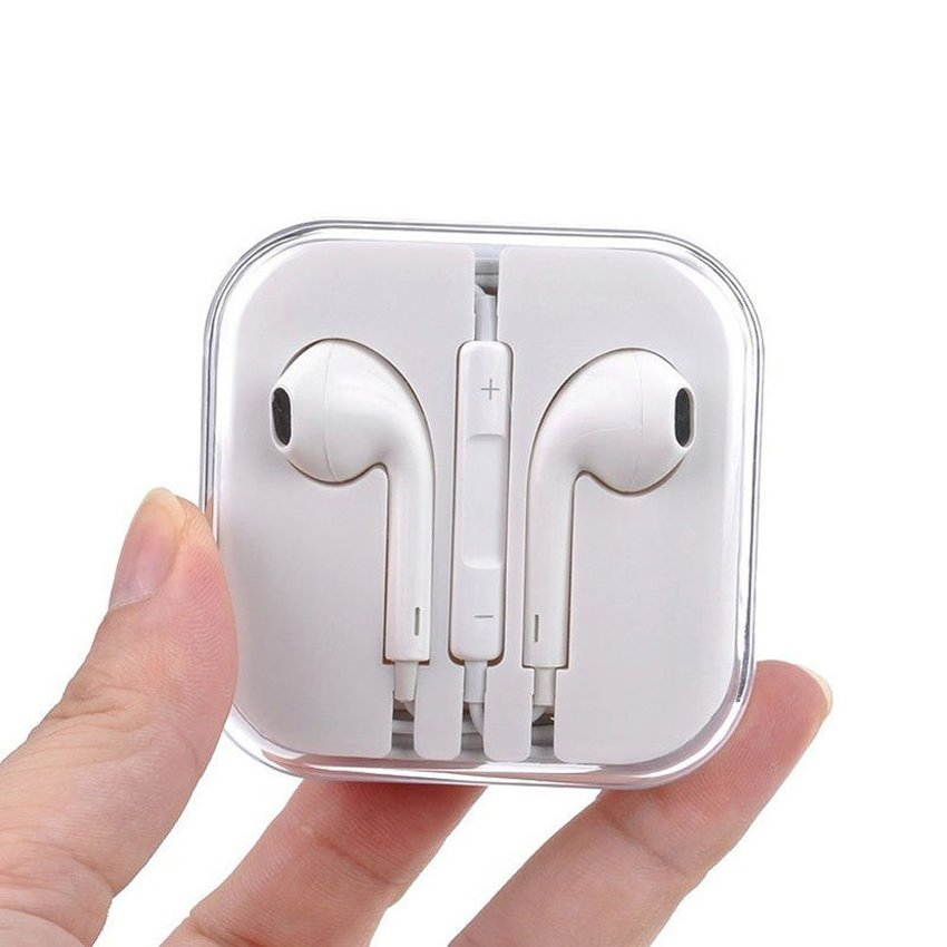Apple Earphone White 3.5mm Connector EarPods with Remote and Mic