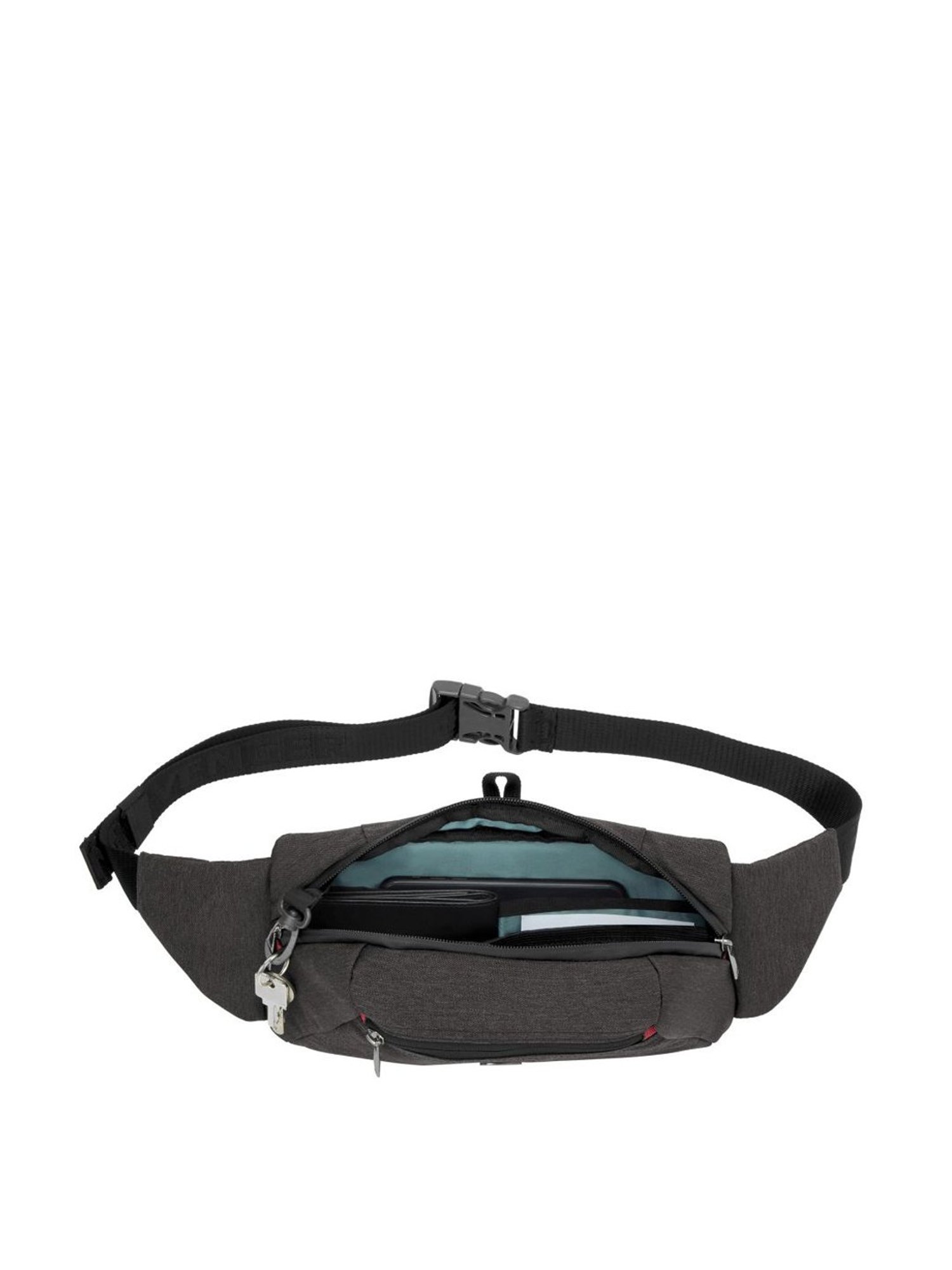 Wenger Grey Solid Waist Pouch