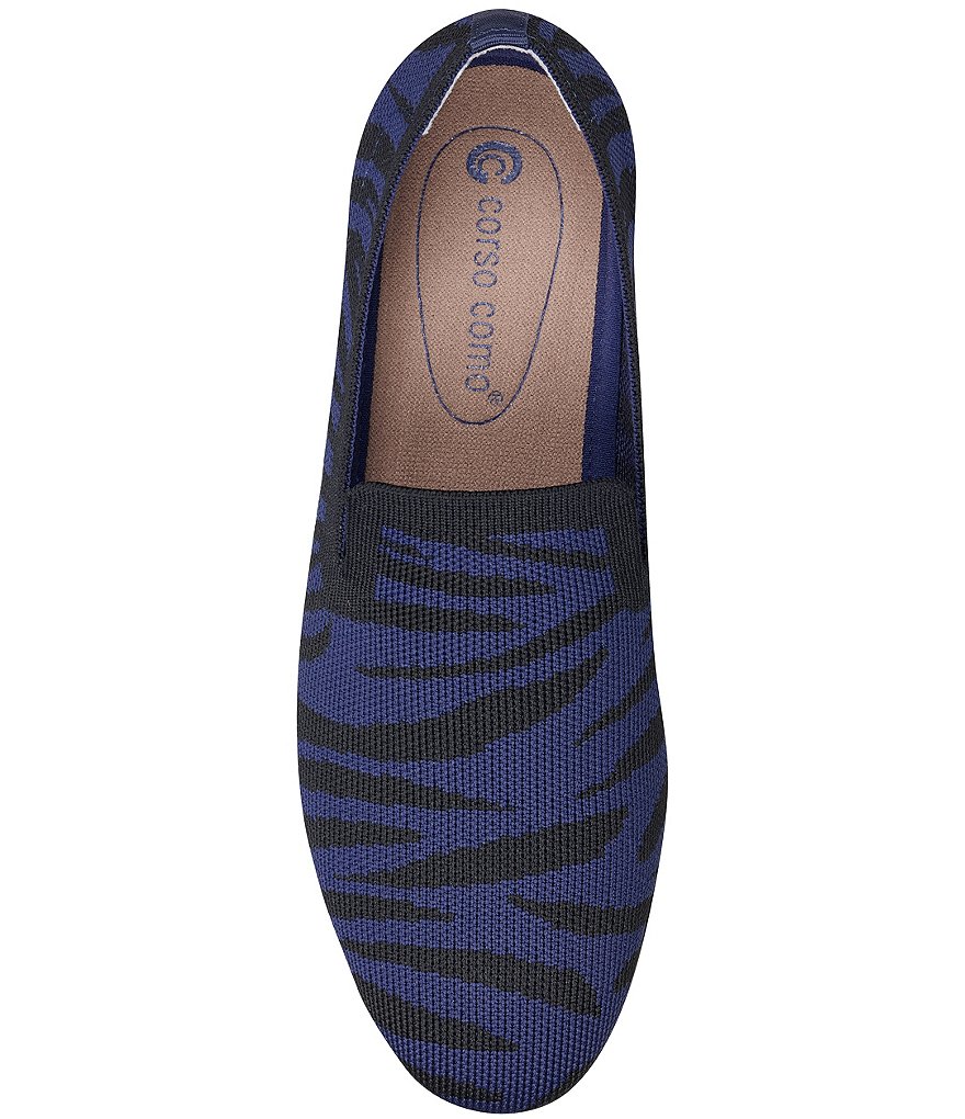 CC Corso Como Nehva Zebra Print Washable Flat Loafers