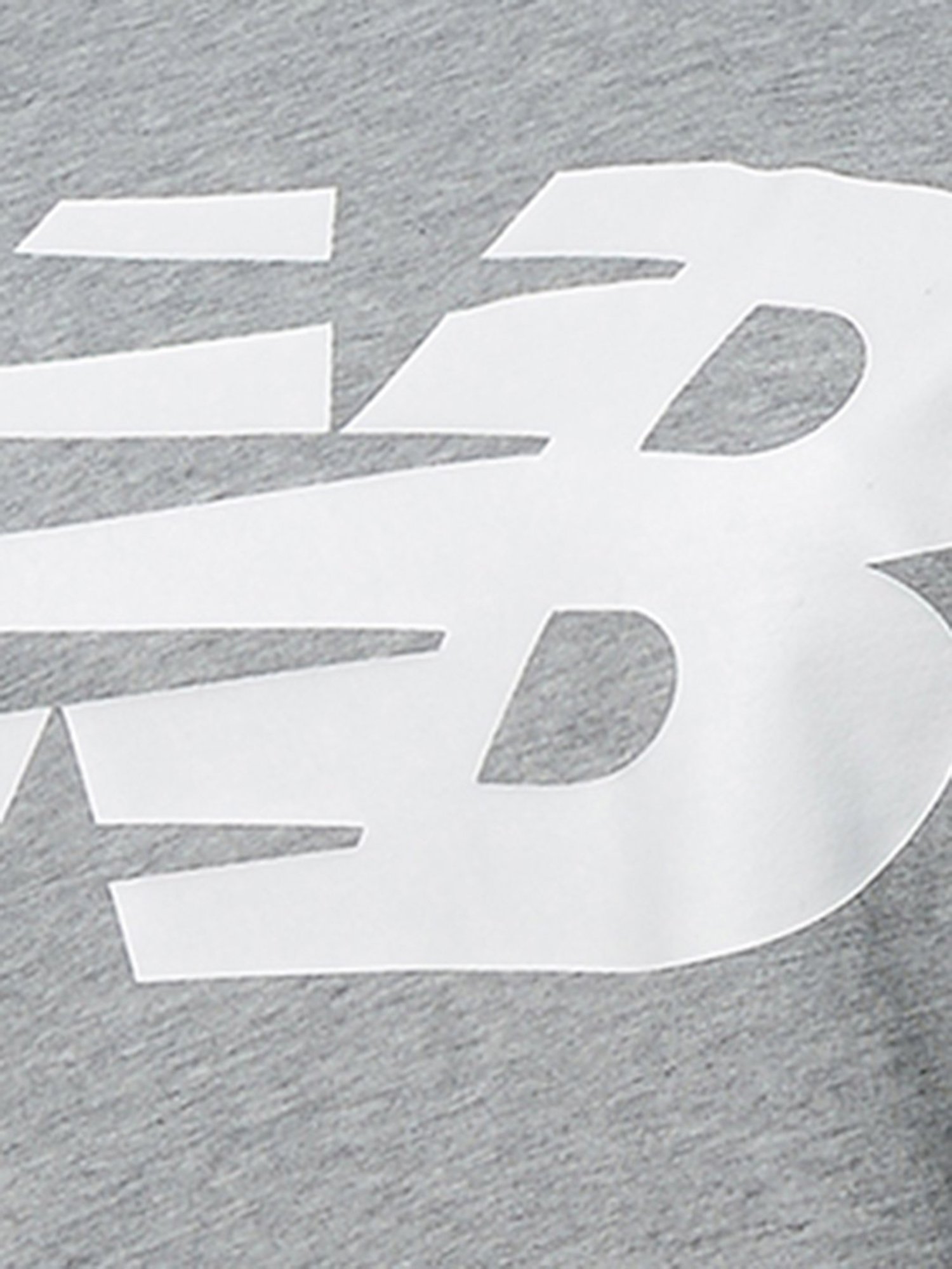 New Balance Grey Round Neck T-Shirt