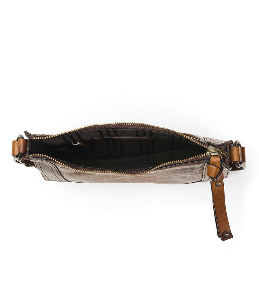 Frye Melissa Zip Leather Crossbody Bag