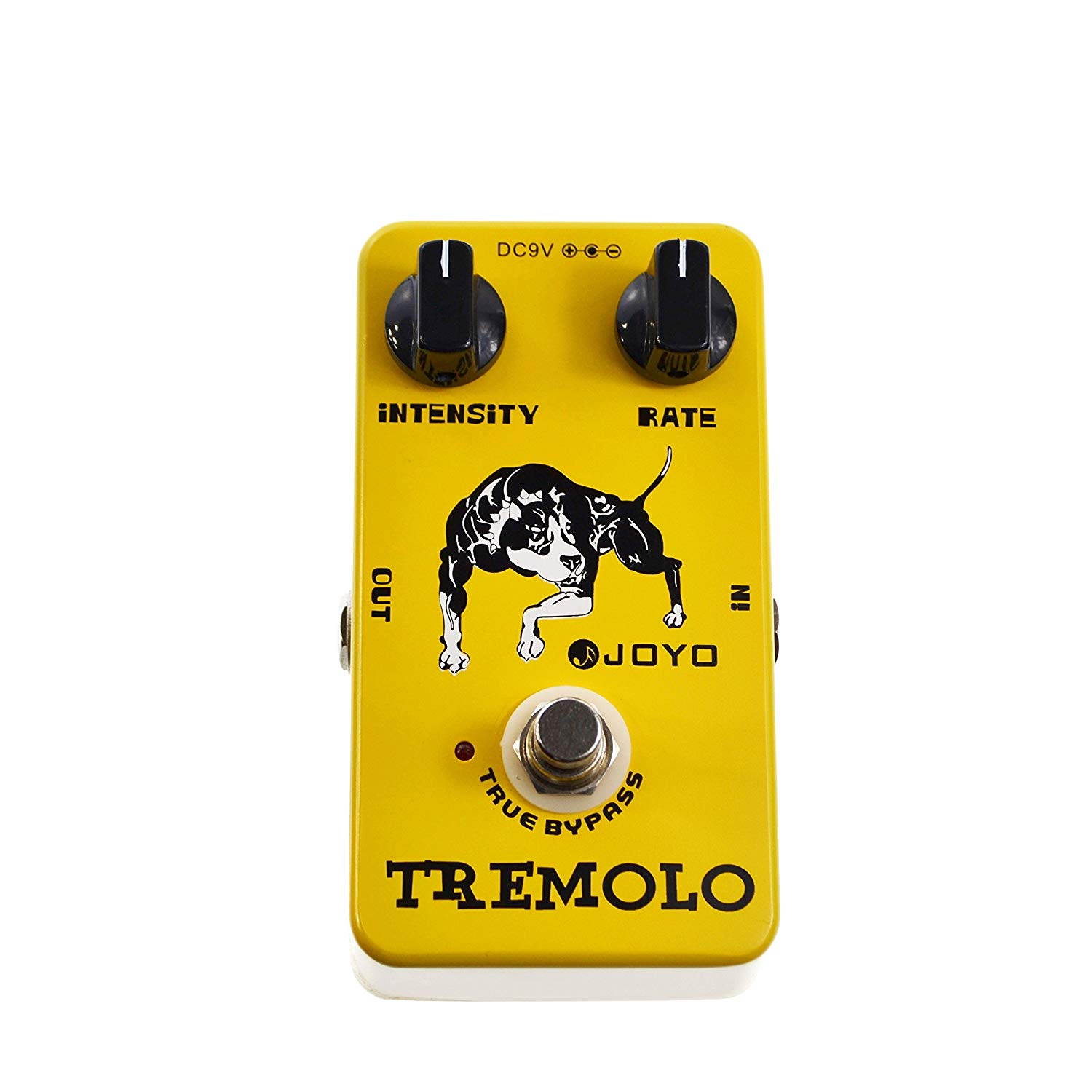 Joyo JF-09 Tremolo Guitar Pedal with True Bypass Wiring