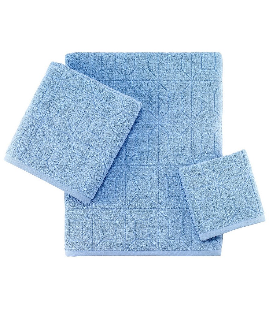 Jonathan Adler Sorrento Sculpted Turkish Cotton Bath Towels