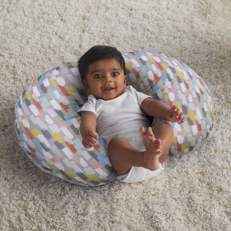 Boppy Original Feeding and Infant Support Pillow - Floral Stripes