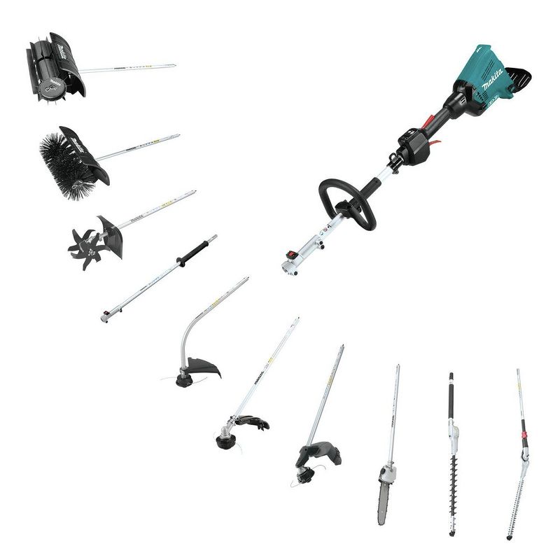 Makita XUX01ZM5 18V X2 LXT Lithium-Ion Brushless Cordless Couple Shaft Power Head with String Trimmer Attachment (Tool Only)