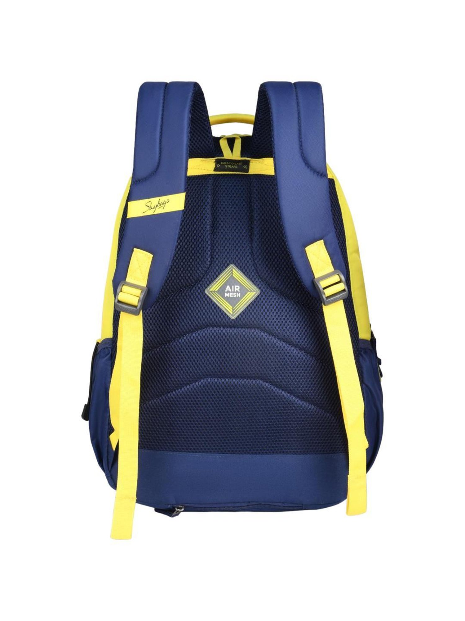 Skybags 35 Ltrs New Stream 23-01 Nautic Blue & Yellow Medium Backpack