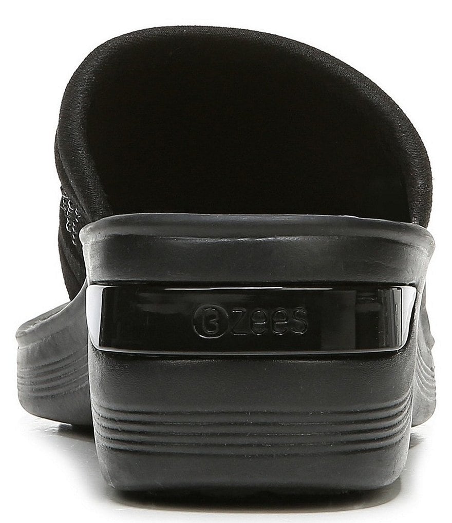 Bzees Dazzle Me Rhinestone Embellished Washable Slip-On Thong Sandals