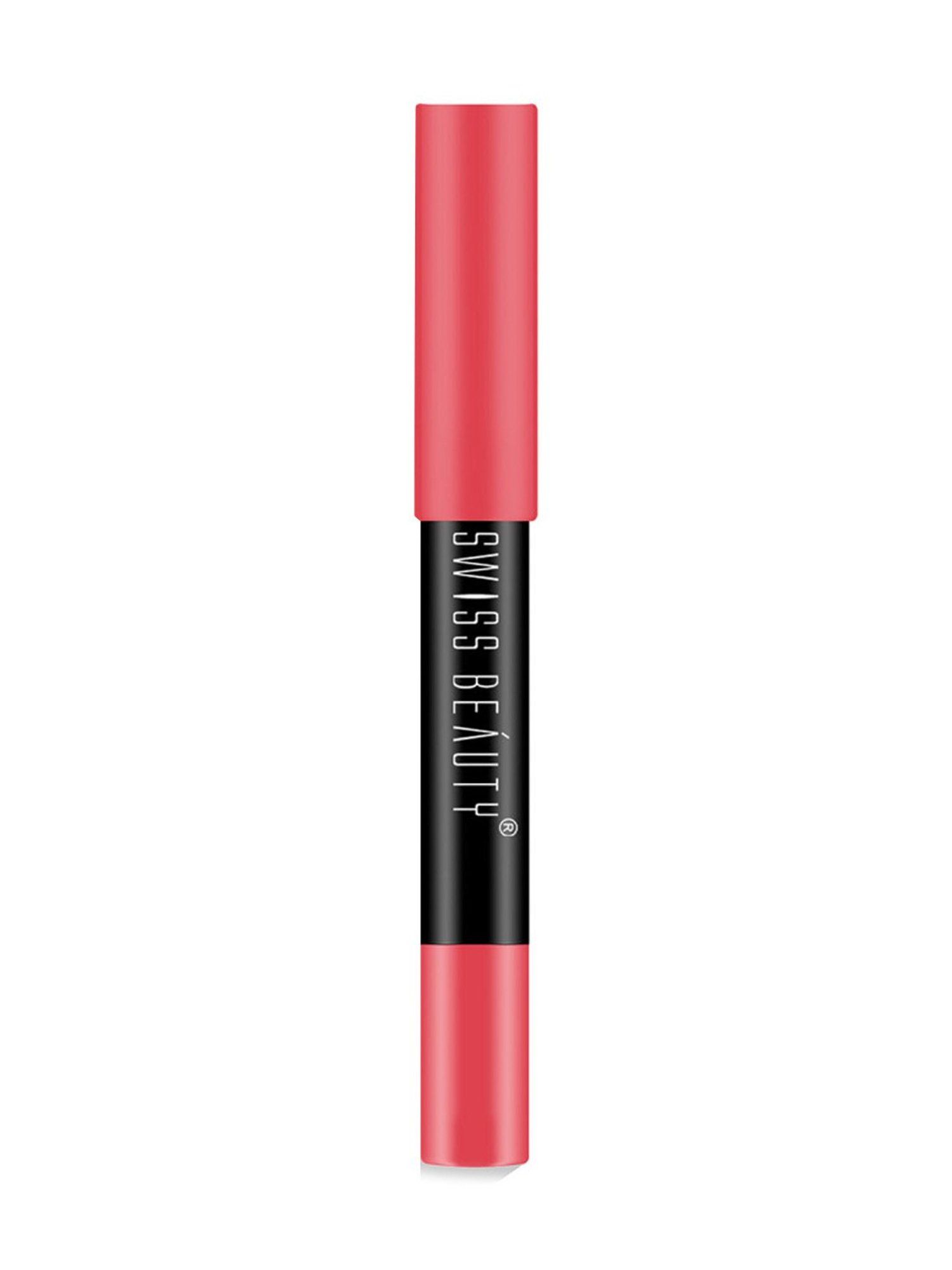 Lenphor Matte Show-Off Lip Crayon Cupid Red - 2.8 gm