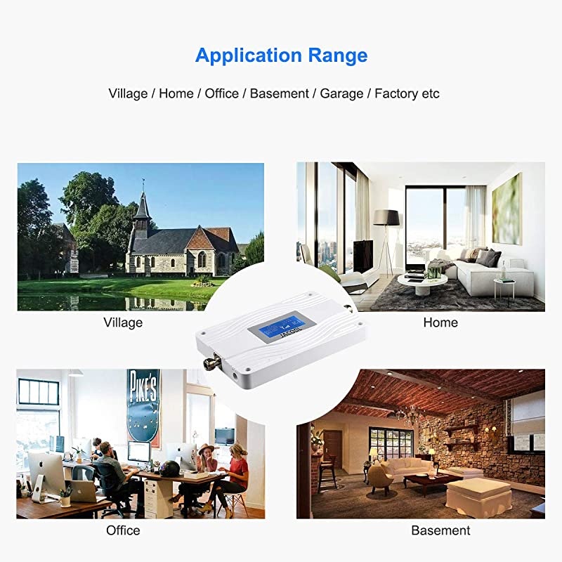 Cell Phone Signal Booster Kit|Up to 5,000 Sq Ft|Boost 4G LTE 700Mhz Band 13 Data Signal for Home and Office|No More Dropped Calls|FCC Approved