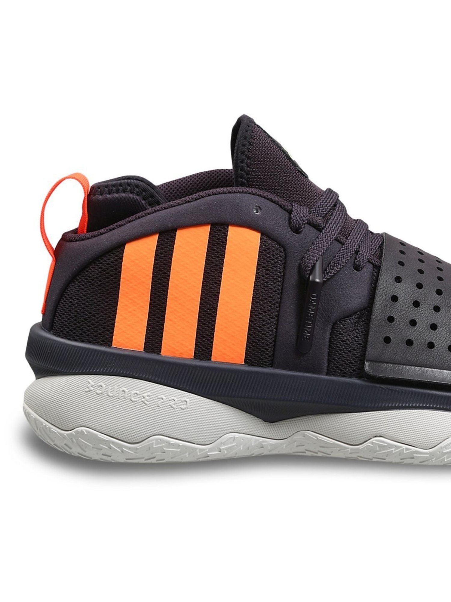 Adidas Men's DAME 8 EXTPLY Black Basketball Shoes