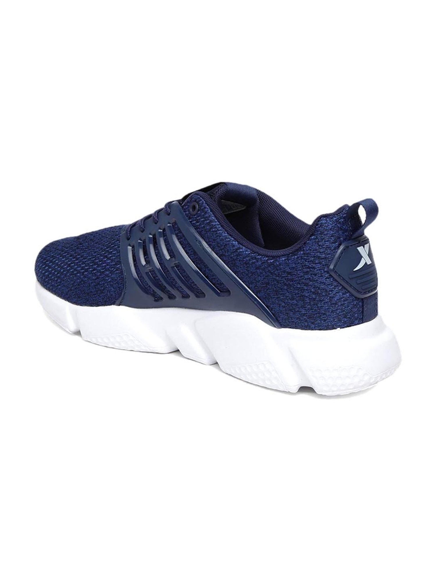 Xtep Men's Lace-Up Blue Sneaker Shoes