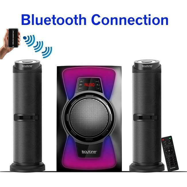 Boytone BT424F Multimedia Watt Speaker System Bluetooth