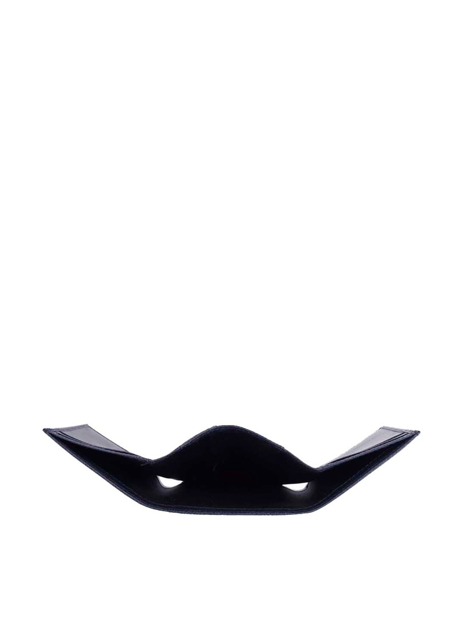 BELWABA Navy Casual Leather Tri-Fold Wallet for Men