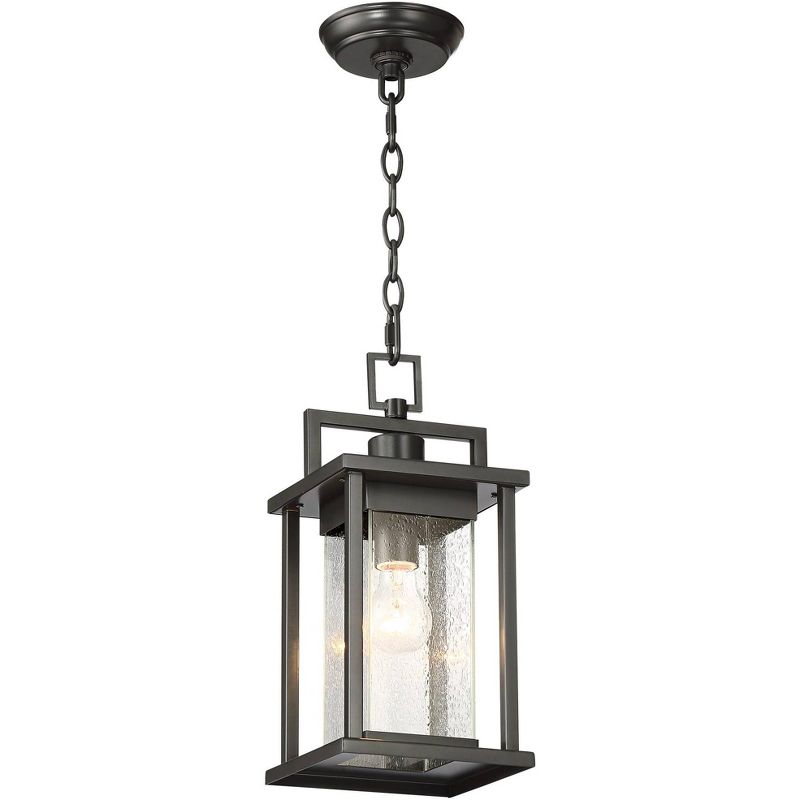 Bel Air Lighting Outdoor Hanging Pendant Black