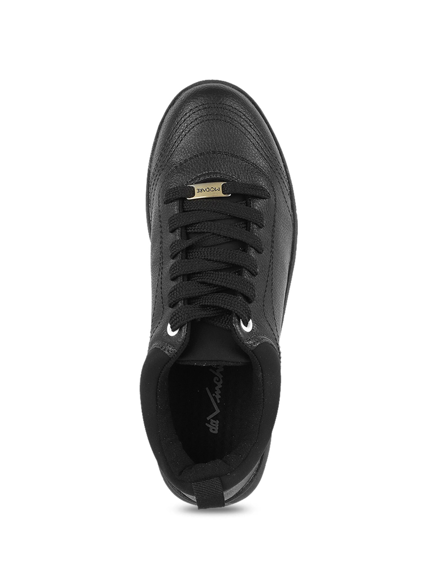 Da Vinchi by Metro Women's Black Casual Sneakers