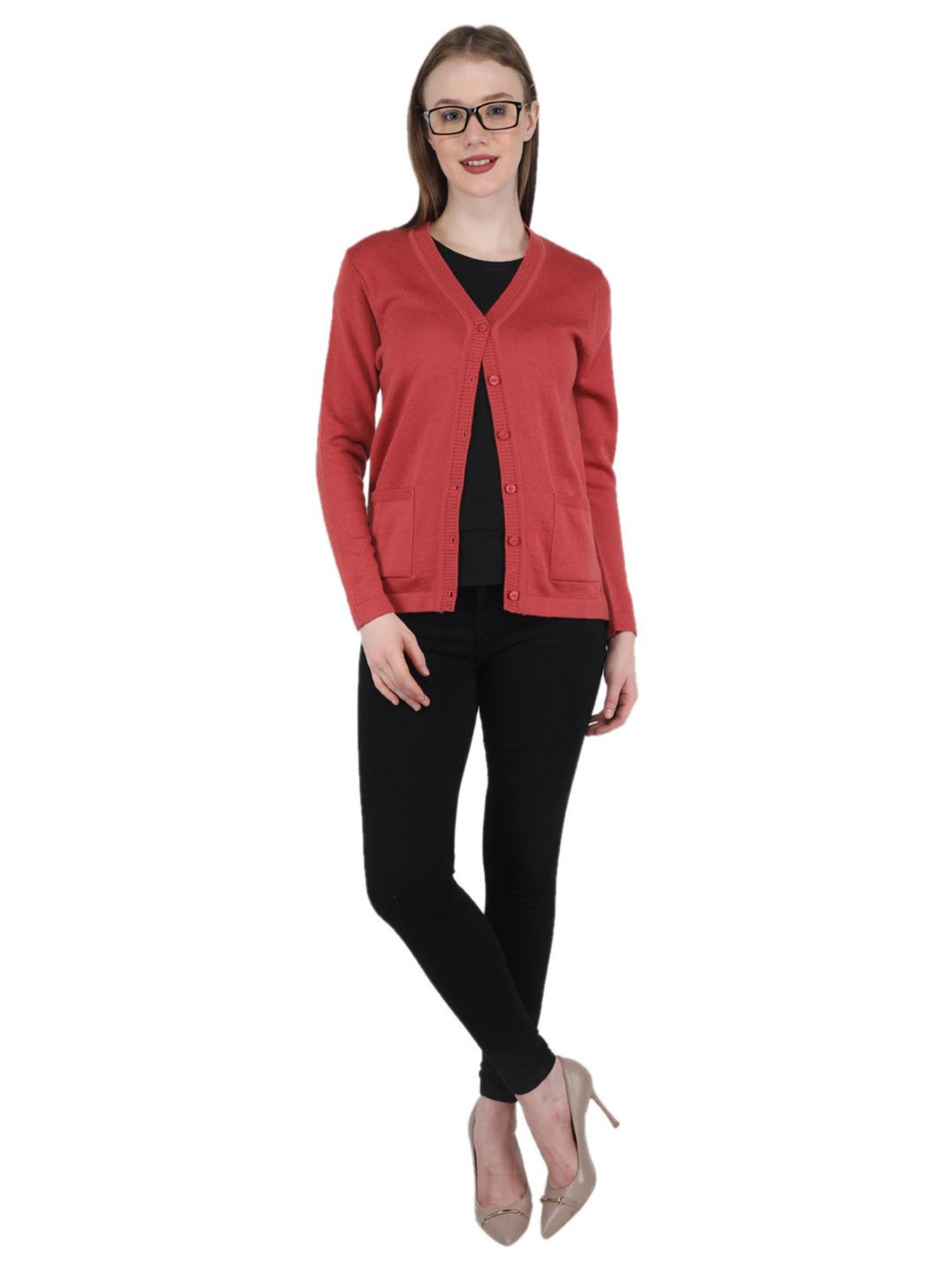 Mafadeny Black Striped Shrug