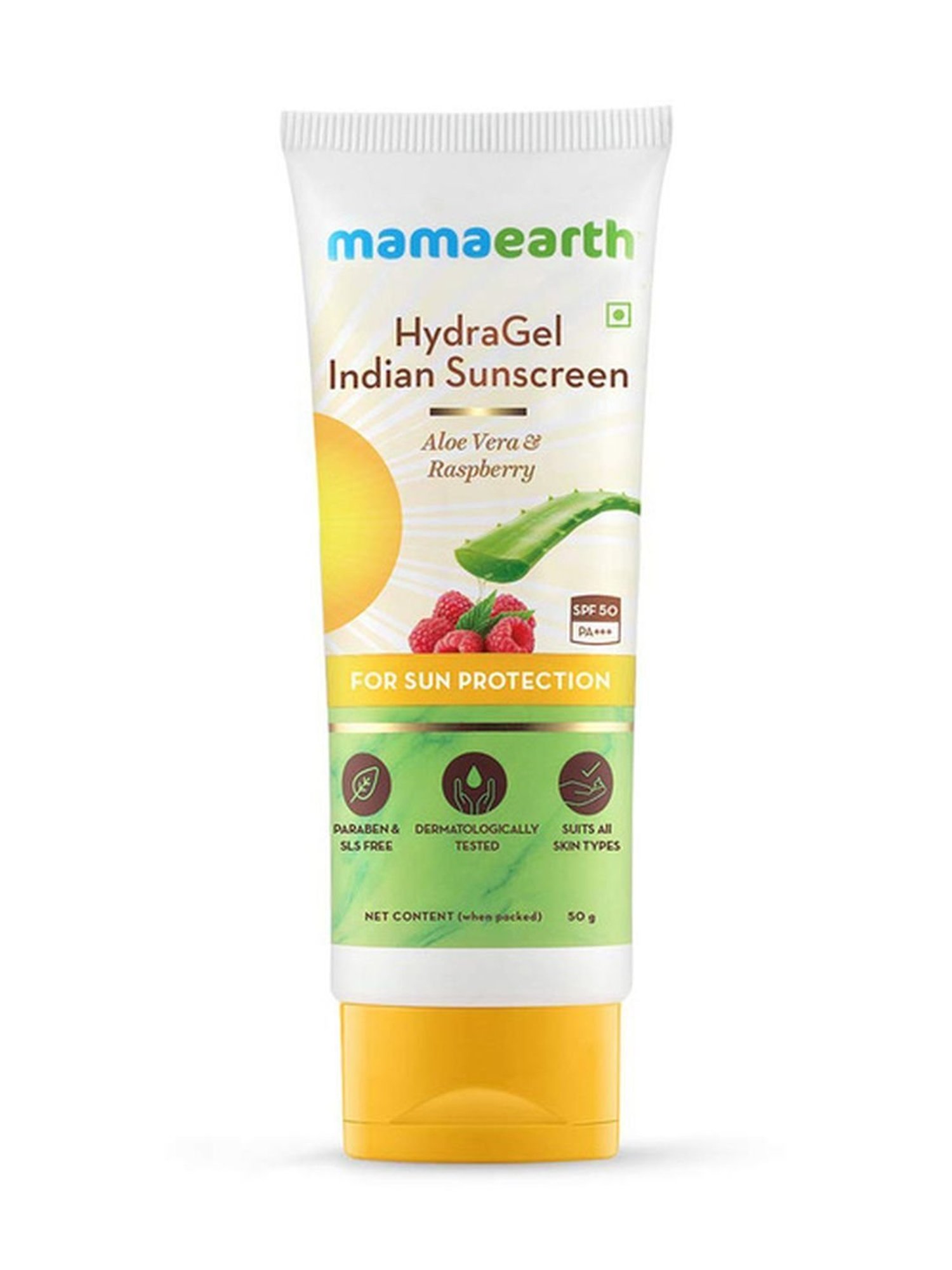 Mamaearth HydraGel Indian Sunscreen - 50 gm