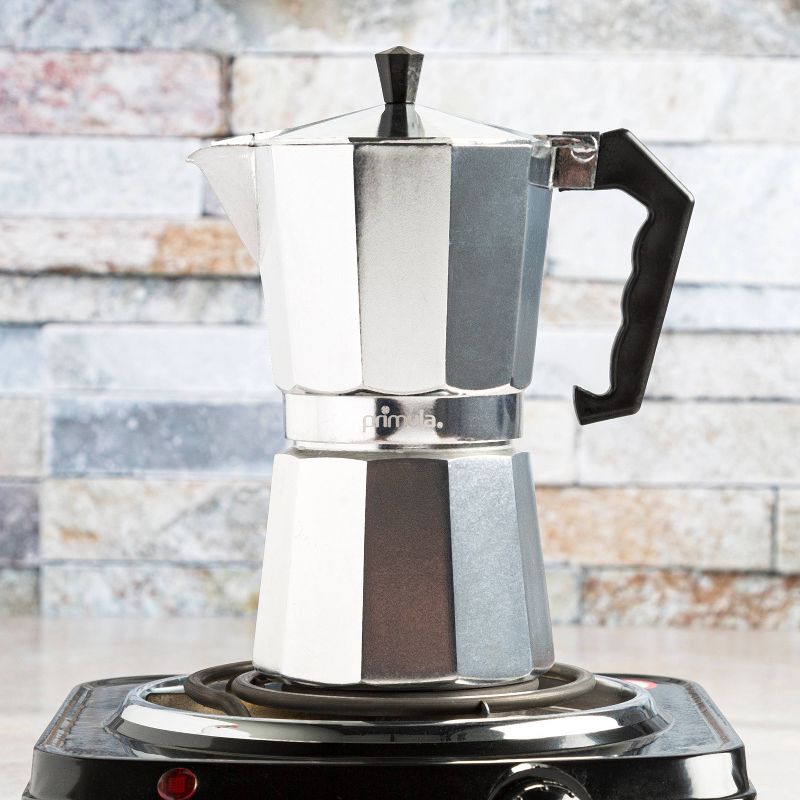 Primula 9-Cup Espresso Maker - Silver