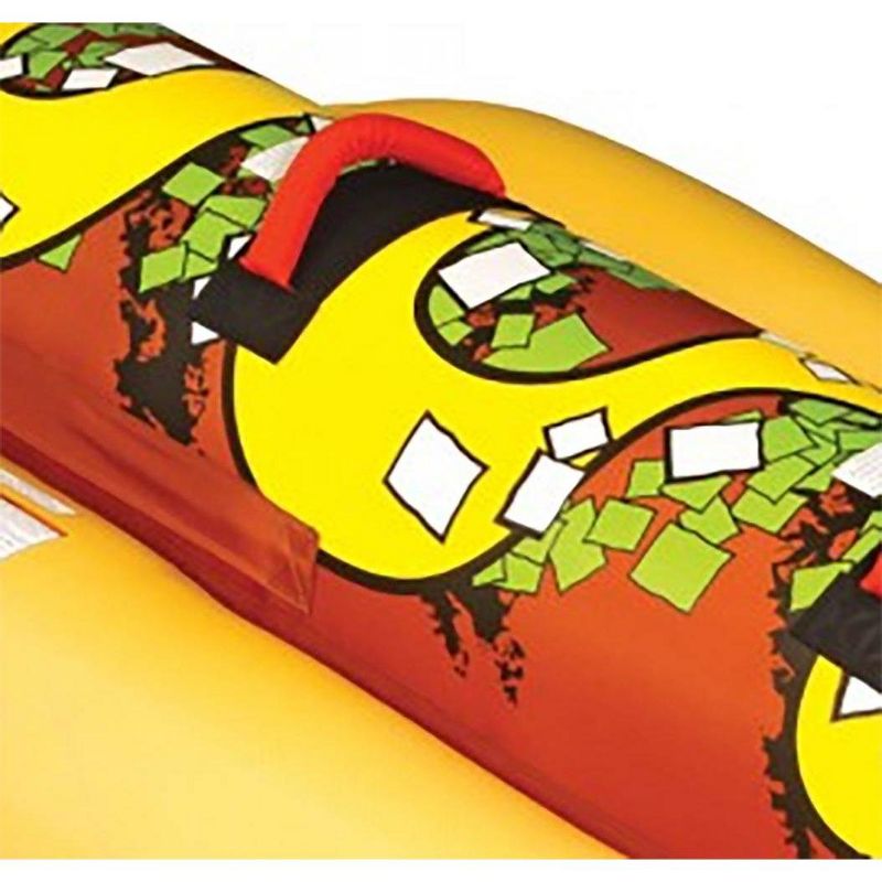 Sportsstuff Hot Dog 3 Person Inflatable Boat Lake Water Towable Tube | 53-3060