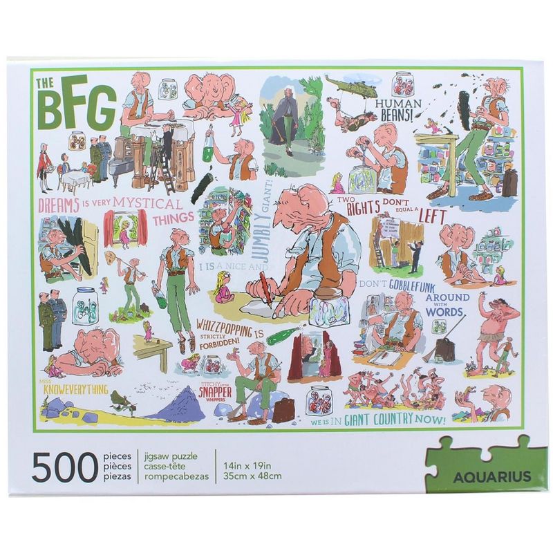 NMR Distribution Dahl The BFG 500 Piece Jigsaw Puzzle