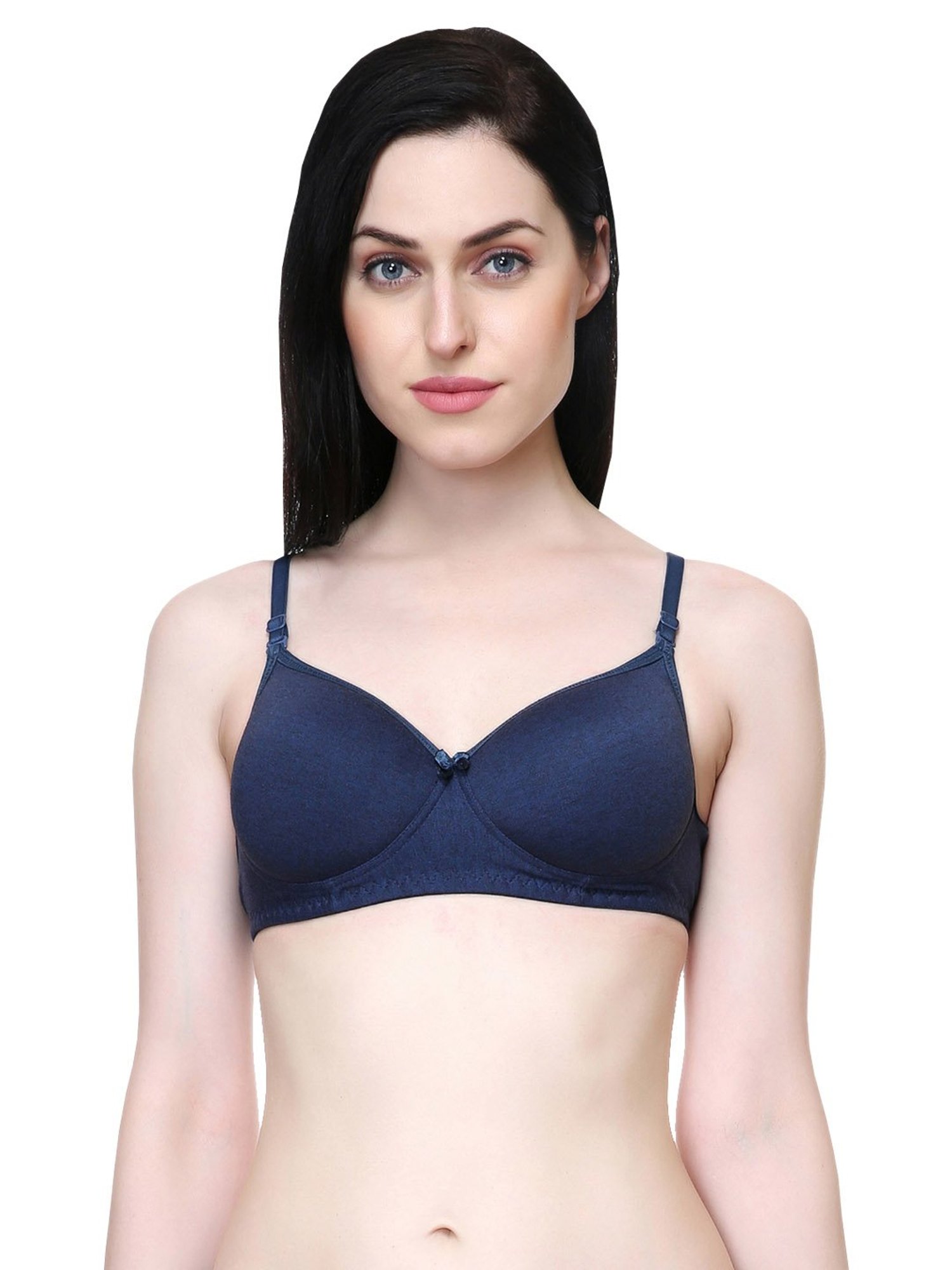 Lady Lyka Multicolor Non Wired Padded T-Shirt Bra (Pack Of 3)