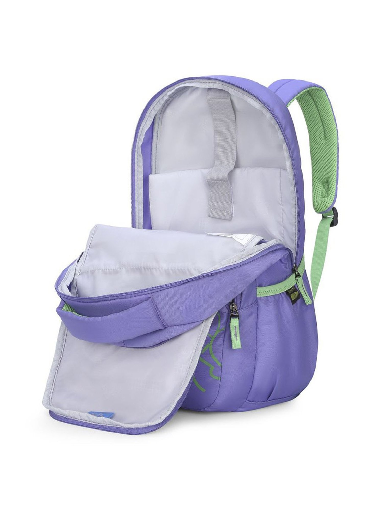 Skybags Grad 01 Lavender Polyester Printed Laptop Backpack - 30 Ltrs