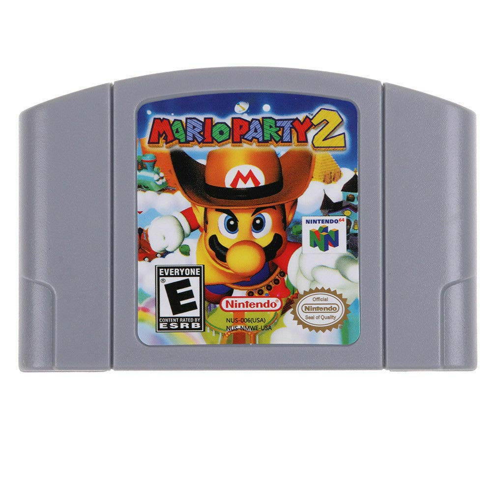 Game Cartridge Card for Nintendo 64 Mario Party 3 N64 US Version