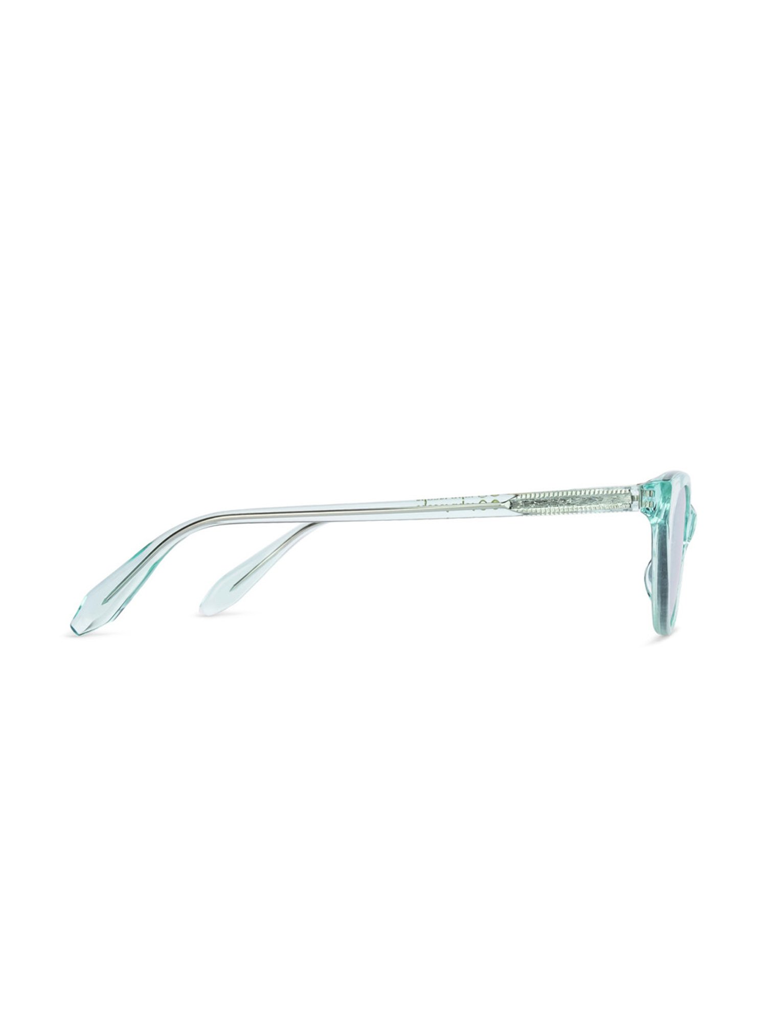 John Jacobs JJ S12437 Light Blue Cat Eye Sunglasses