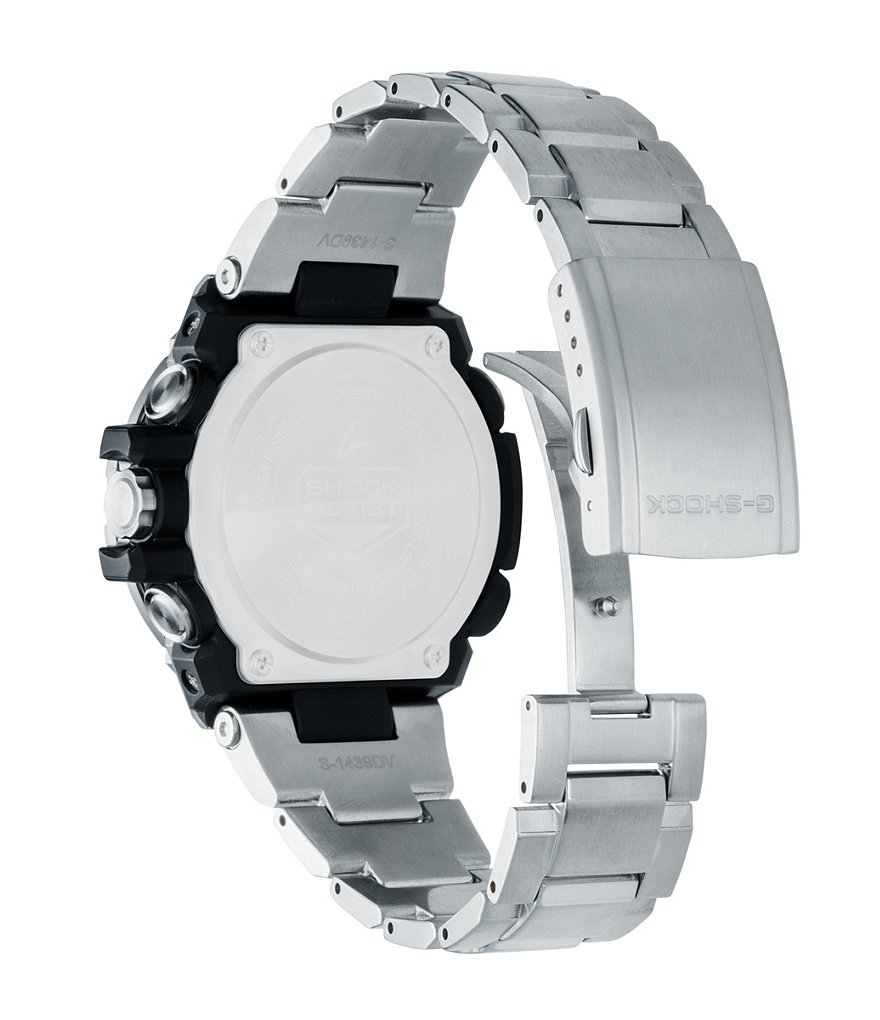 G-Shock G Steel Silver Ana Digi Watch