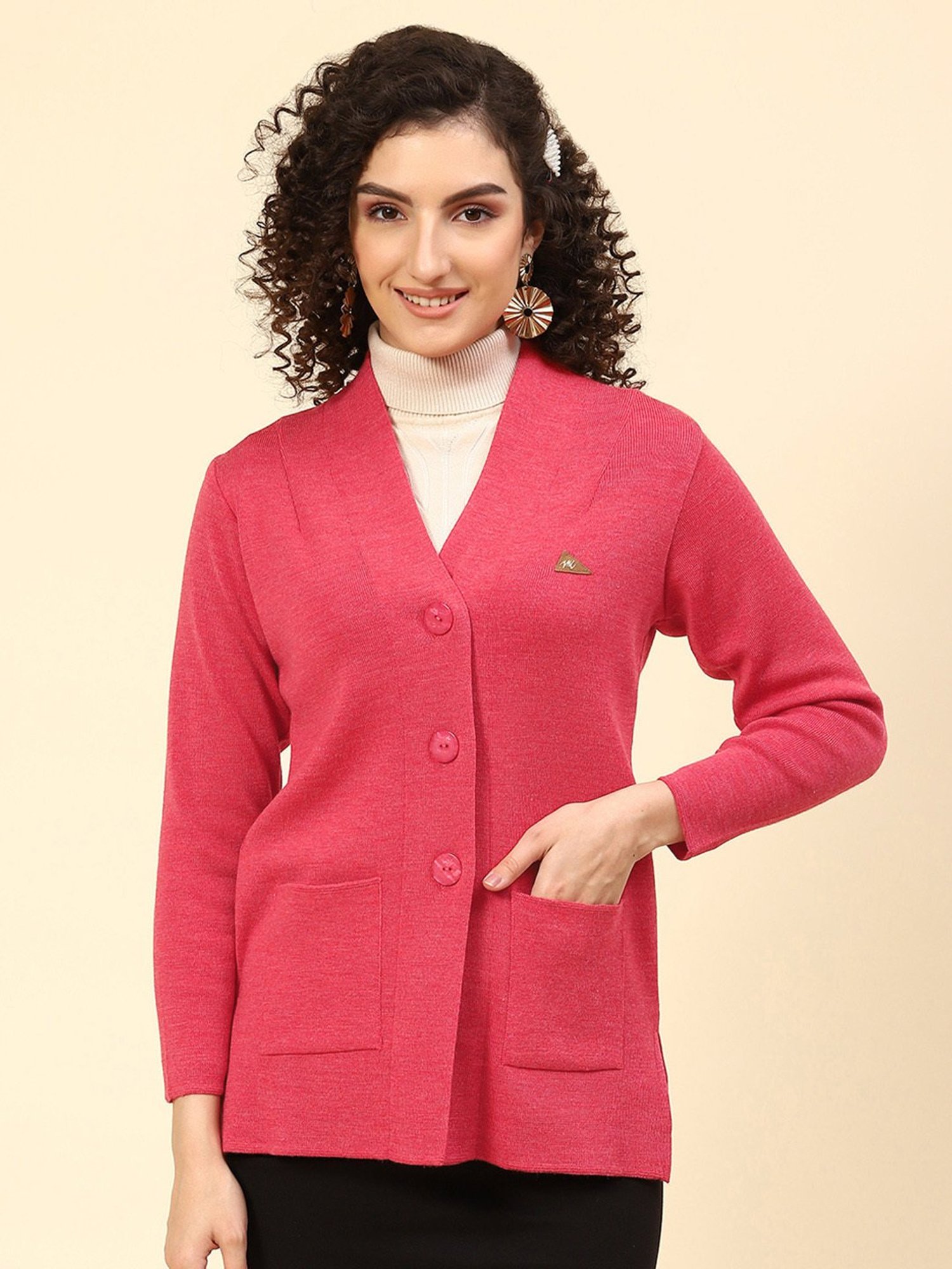 Monte Carlo Pink Cardigan
